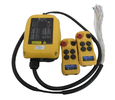 NEW MAGNETEK FLEX-4EX2 CRANE PENDANT SYSTEM 0-FLEX-4EX2E FLEX4EX2