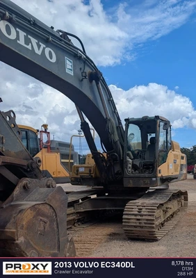 Used 2013 VOLVO EC340DL Crawler Excavators Alabama US | Proxy Equipment #1545567