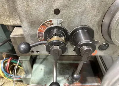 3.5"  x 40 TAPER TOS MODEL #W9 ROTARY TABLE HORIZONTAL BORING MILL WITH FACING HEAD : YOBRO 25160