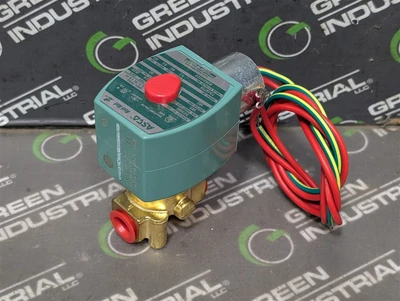 ASCO 8262H022 Red Hat Solenoid Valve 1/4" 120V New NIB
