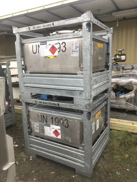 Used TEKA 500 Litre Bins GB | Perry Equipment #121022