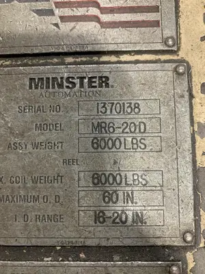 MINSTER MRM6-20D Centering Reels | PressTrader Limited (2)