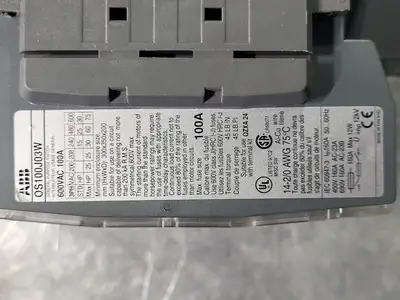 NEW ABB OS100J03W