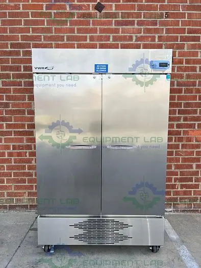 Used VWR GTVWG49FSSA STAINLESS STEEL DOUBLE DOOR FREEZER - 25°C 49 CU, FT. Lab Freezers | Equipment Lab #486292