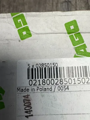 Wago 02850150 Electrical/PLC/Automation | ESS Industrial Equipment Sales (10)