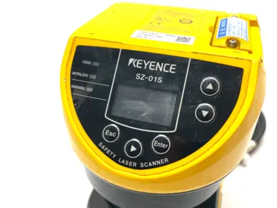 USED KEYENCE SAFETY LASER SCANNER MAIN UNIT, SINGLE/SIMPLE FUNCTION TYPE