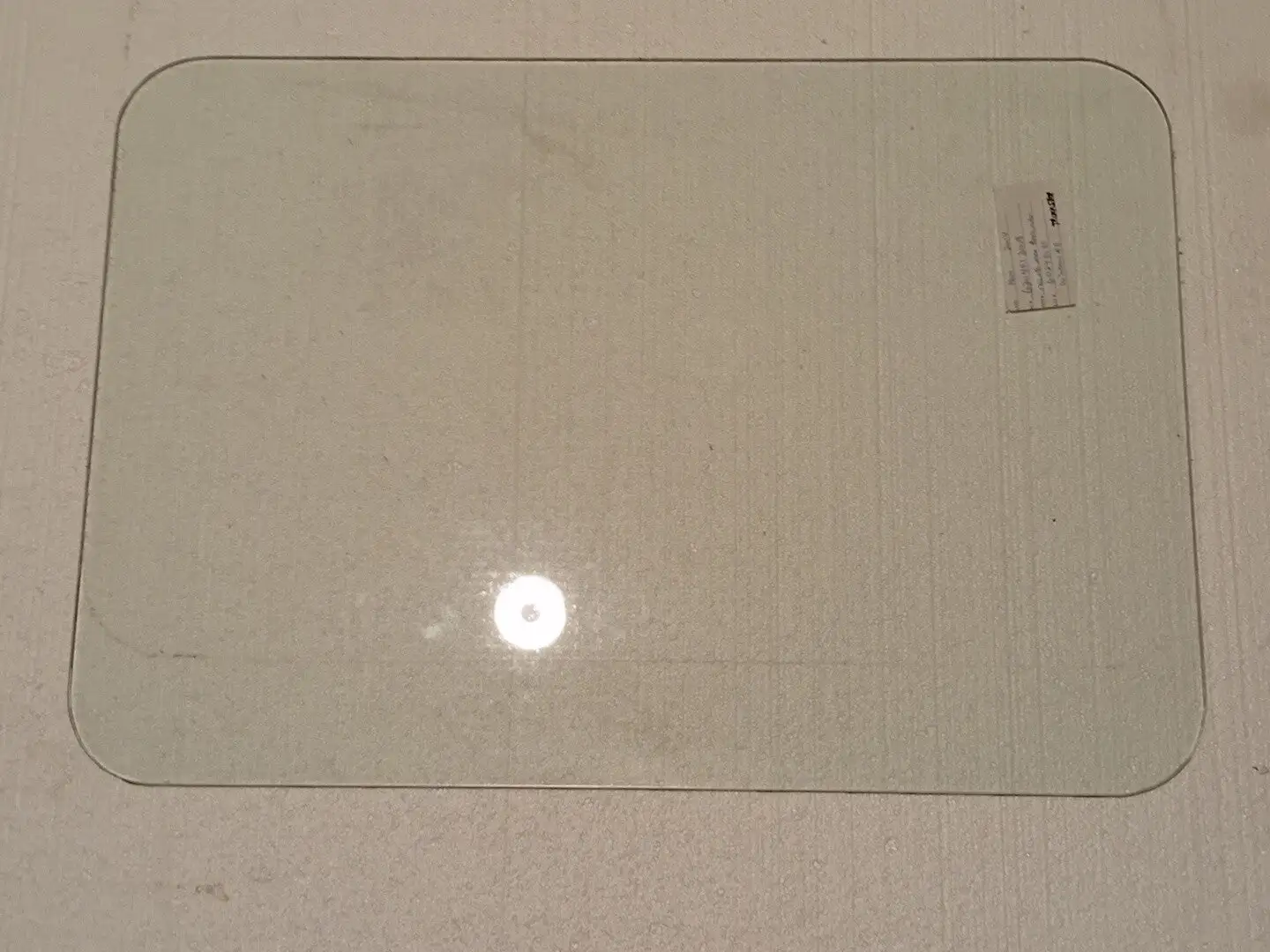 Windshield PC1800 Rear Side No. 8