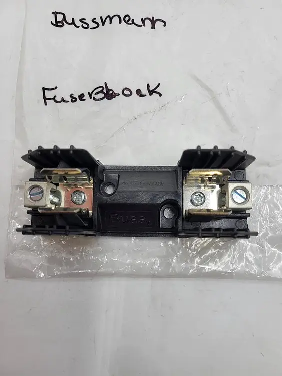 New | in-Stock BUSSMANN BUSSMANN FUSEBLOCKS & HOLDERS, CLASS R SERIES R25060-1CR 1-P, 60A/250V MAX Misc Electrical & Power Parts | ND Industrial Surplus #1216869