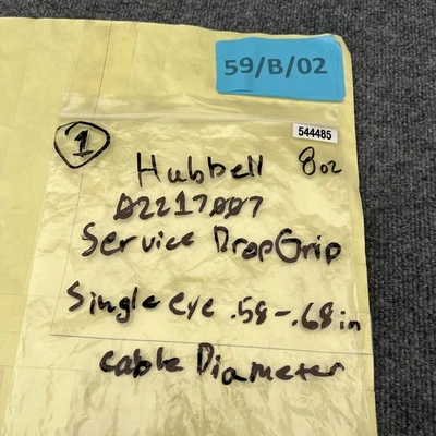 Used Hubbell 02217007 Cable & Wire California US | Davliegogo LLC #1708402