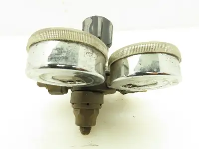 MG Industries LV33464 Dual Gauge Gas/Pressure Adj. Reg. Model 158 4000PSI 60PSI