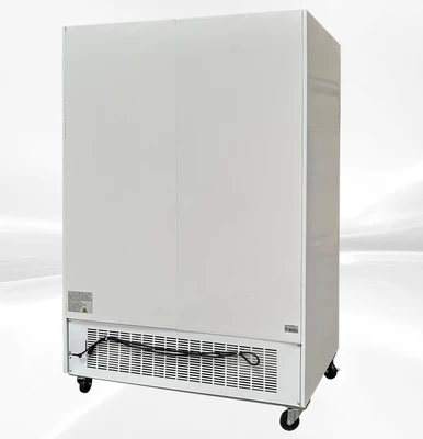 171-0214 53" Two Glass Door Self Contained Cooler