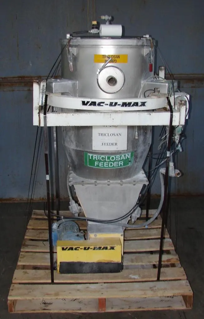 SPC4357  Feeder 4" Vac-U-Max screw feeder Stainless Steel