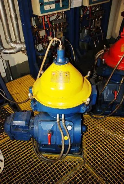 Alfa-Laval LOPX 709 SFD-34 lube oil purifier, SS.
