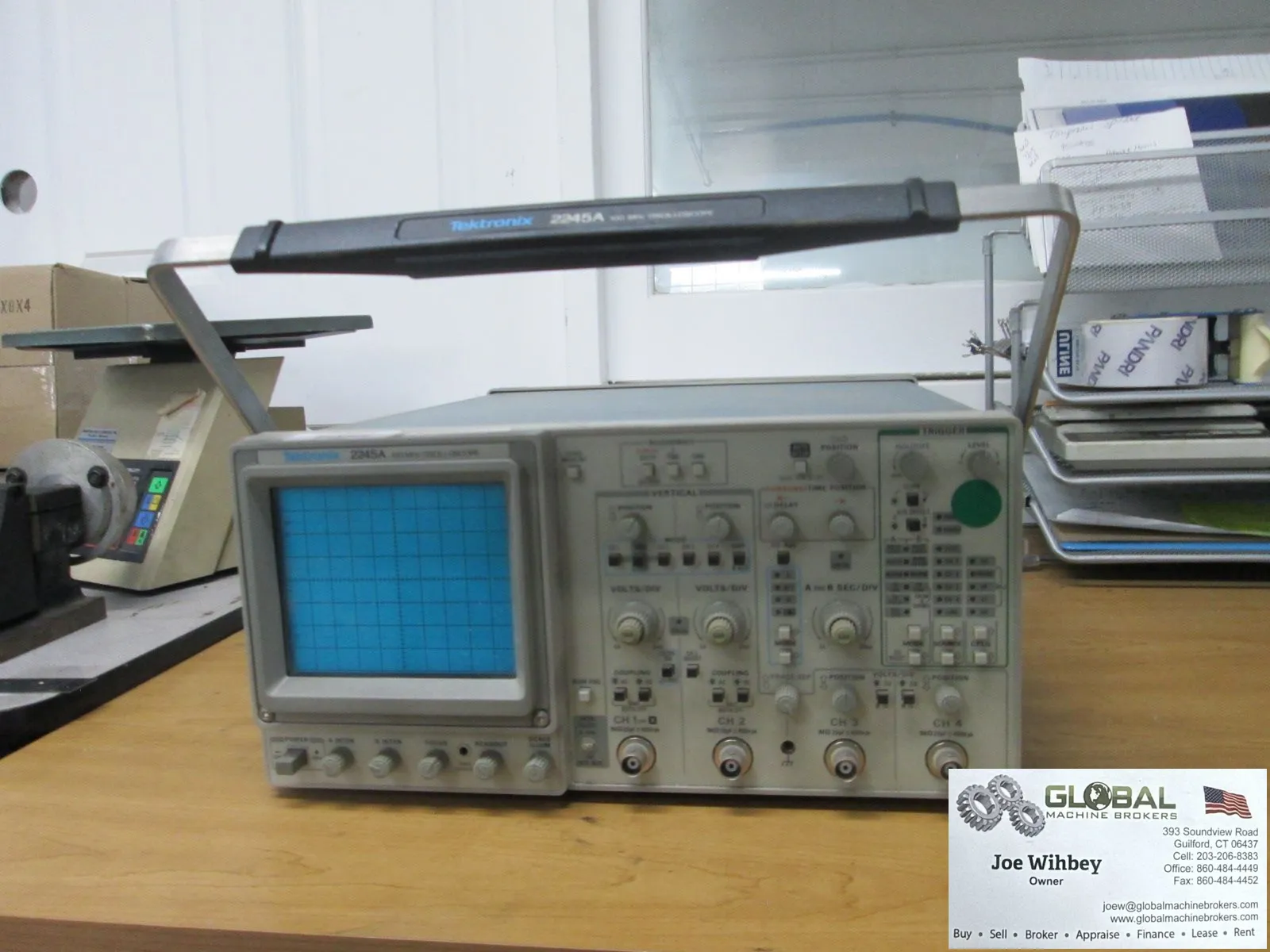 Tektronix 2245A 100MHz Four Channel Dual Time Oscilloscope