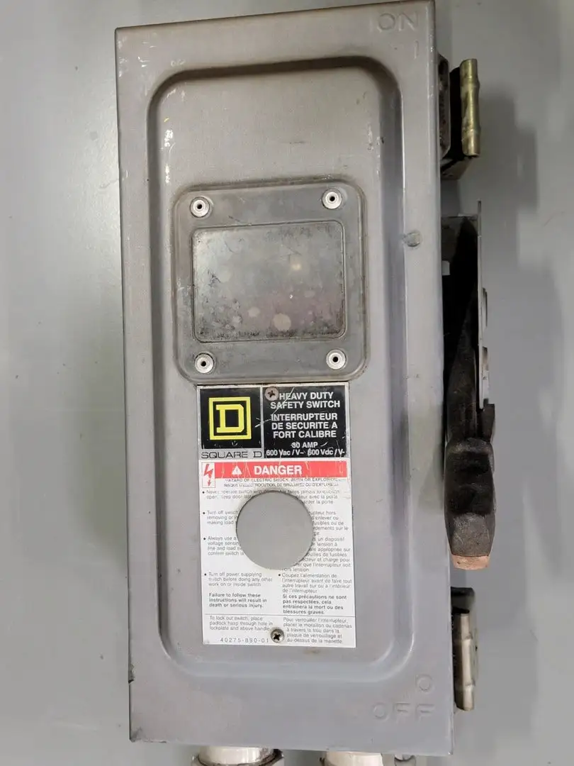 USED SQUARE D CHU361AWK