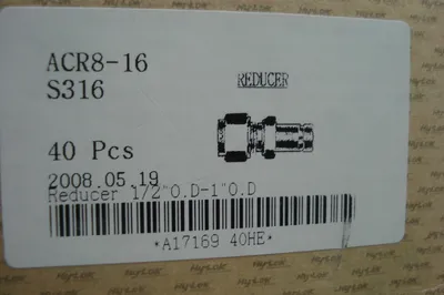 9 NEW HY-LOK ACR8-16 S316 REDUCER HYLOK ACR816