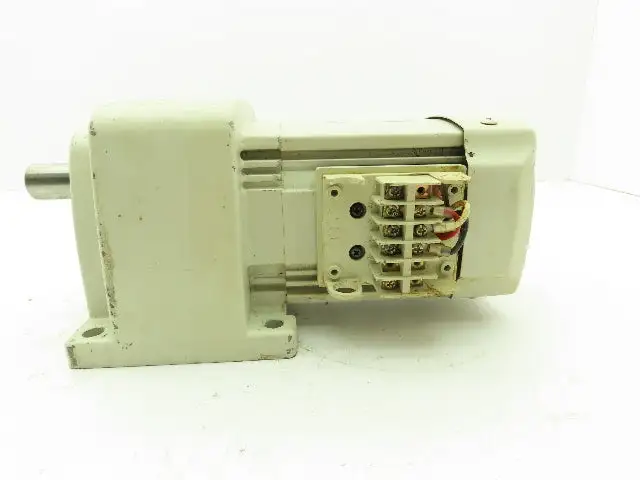 Mitsubishi GM-H Parallel Shaft Geared Motor 1:100 Ratio 0.2Kw 220V 3PH 18 RPM