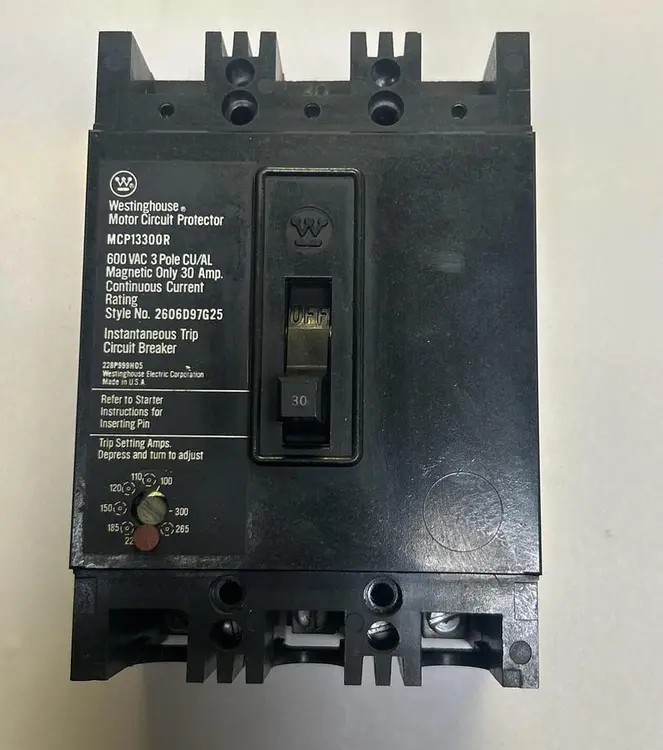 Used WESTINGHOUSE MCP13300R Miscellaneous Equipment (Electrical & Power) | Surplus Asset Holdings #1200475