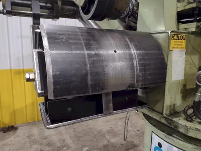 18” X .175”  X 8,000 LBS CWP MODEL #SFAC4-20 SPACE-SAVER AUTOMATIC DOUBLE END SERVO COIL FEED LINE: STOCK #22215