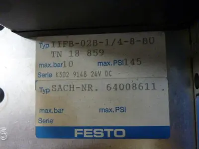 USED FESTO IFB8-02