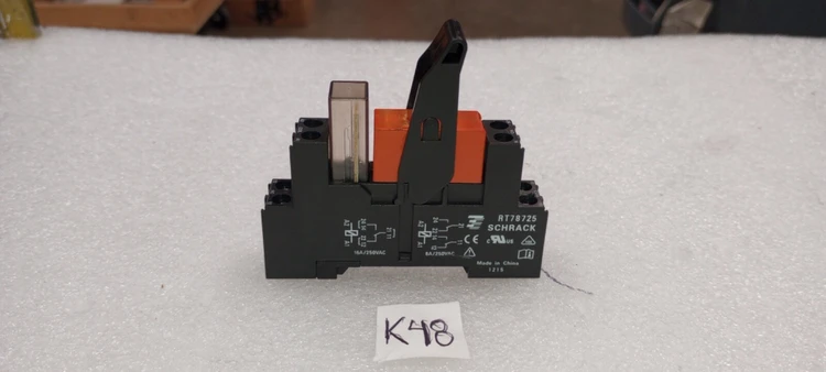Used Schrack SCHRACK RT78725 + RTE24024 + EM 09 Relays & Switches Arizona US | ASSET CONVERSION SPECIALISTS, INC. #306461