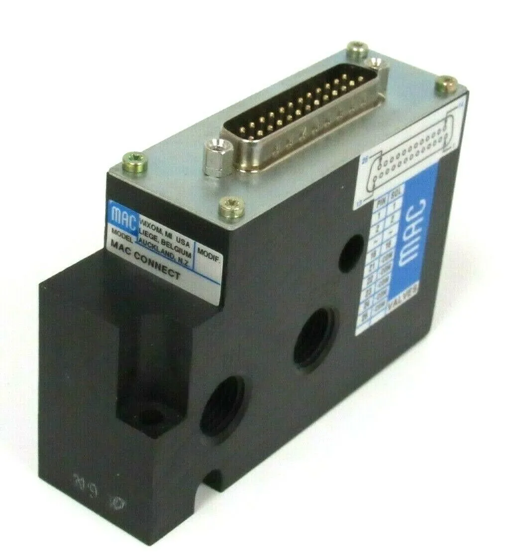 NEW MAC 5U263-A01 MAC CONNECT VALVE D-SUB CONNECTOR 5U263A01