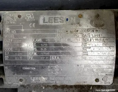 Used Nu-Con Engineering Stainless Steel Centrifugal Rotary Sifter – Model 300U