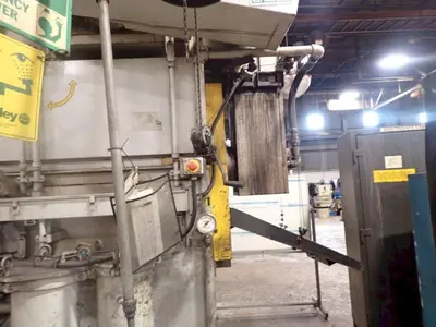 48" X 3-STAGE RANSOHOFF ROTARY DRUM BATCH AUTOMATIC PARTS DEBURR & WASHER SYSTEM, NEW 2013: YOBRO #24300