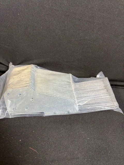 Mixiflor X004H9E3WH Heat Sink - Aluminum Ribbed Fin, Mix-197, New in China