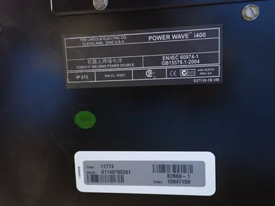 USED LINCOLN ELECTRIC POWER WAVE I400