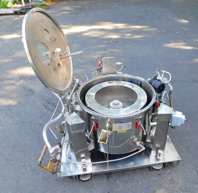 USED SANBORN BASKET CENTRIFUGE 30 X 16