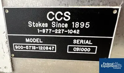 USED Stokes Stokes 571-S Gem Supreme Tablet Press, 50 Station