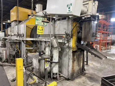 48" X 3-STAGE RANSOHOFF ROTARY DRUM BATCH AUTOMATIC PARTS DEBURR & WASHER SYSTEM, NEW 2013: YOBRO #24300