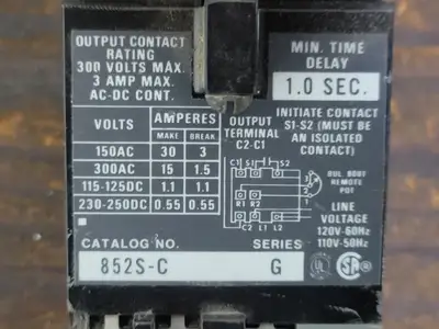 USED ALLEN-BRADLEY 852S-C