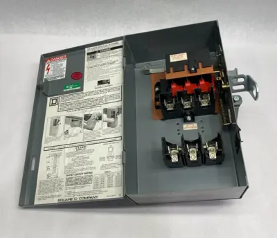 USED SQUARE D SER. 4 I-LINE BUSWAY SWITCH 30A 3P3W 600V
