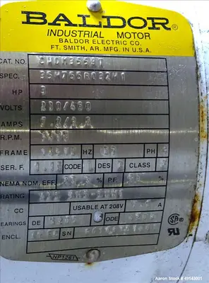 USED AMERICAN PROCESS SYSTEMS FZM-35