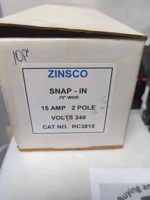 Used ZINSCO RC3815 Miscellaneous Equipment (Electrical & Power) | Surplus Asset Holdings #1196153