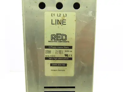 REO Inductive Components CNW 204/180 Mains Line Filter 3 x 480V 50/60Hz 3 x 180A