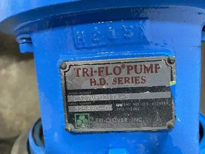 USED TRI-CLOVER INC. 327MFG21 TA-S