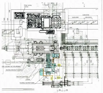 SMS GROUP 1450 TON ALUMINUM EXTRUSION PRESS (14670) PRESSES, EXTRUSION | Machinery International LLC (6)