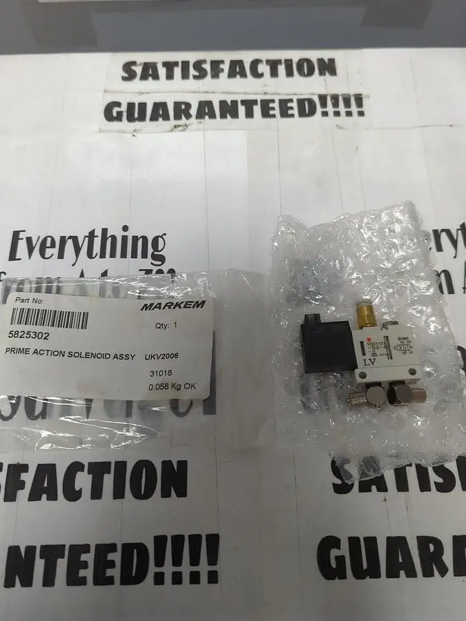New | in-Stock MARKEM 5825302 Solenoid Regulators | Surplus Asset Holdings #1226940