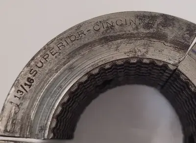 USED SUPERIOR CINCINNATI COLLET PAD