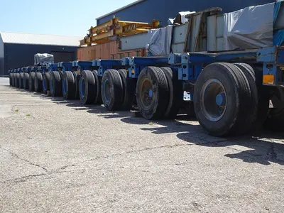 USED NICOLAS MODULAR TRAILER 400 TON