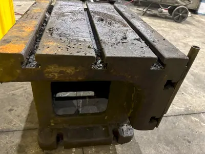 18" X 24" CARLTON BOX T SLOT DRILL TABLE WORKHOLDING: YOBRO #24613