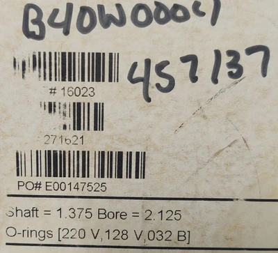 🔥Inpro Seal Bearing Isolator 1700-A-P0008-0 Shaft 1.375 Bore 2.125