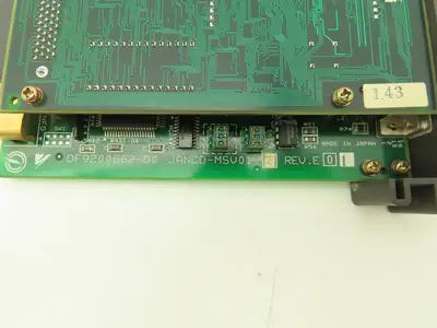 Yaskawa Electric JANCD-MSV01-2 MSV01 PCB Control Printed Circuit Board Slot Rack