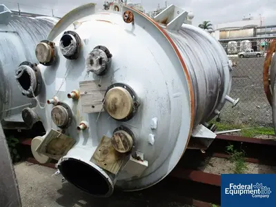 NEW Pfaudler 1,000 Gal Pfaudler Glass-Lined Reactor, 150/150#, Unused