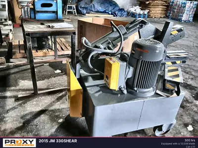 Used 2015 JM 330SHEAR Sheet Metal Shears Florida US | Proxy Equipment #1385233