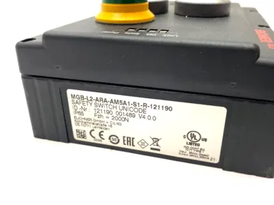 Used EUCHNER UNICODE SAFETY SWITCH LOCKING MODULE Relays & Switches | Maverick Industrial Sales #1107834