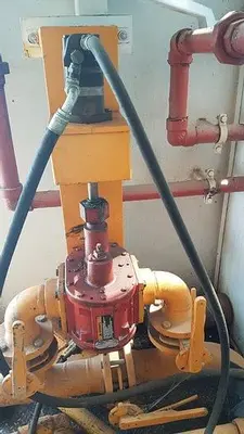 USED SJ PETRO SJ-300 TRIPLEX MUD PUMP